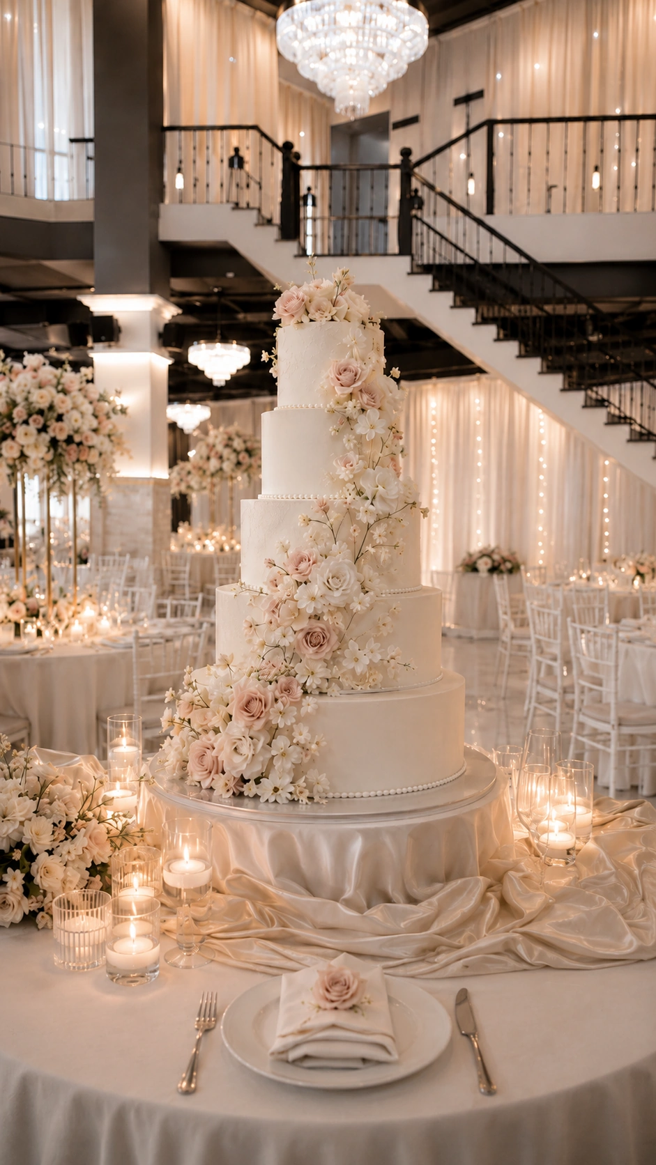 Свадебный торт в Crystal Event Hall